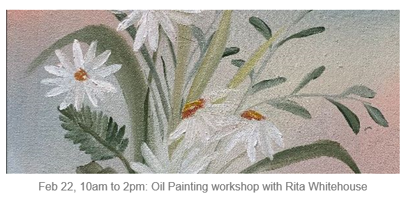 Oil Painting workshop with Rita Whitehouse